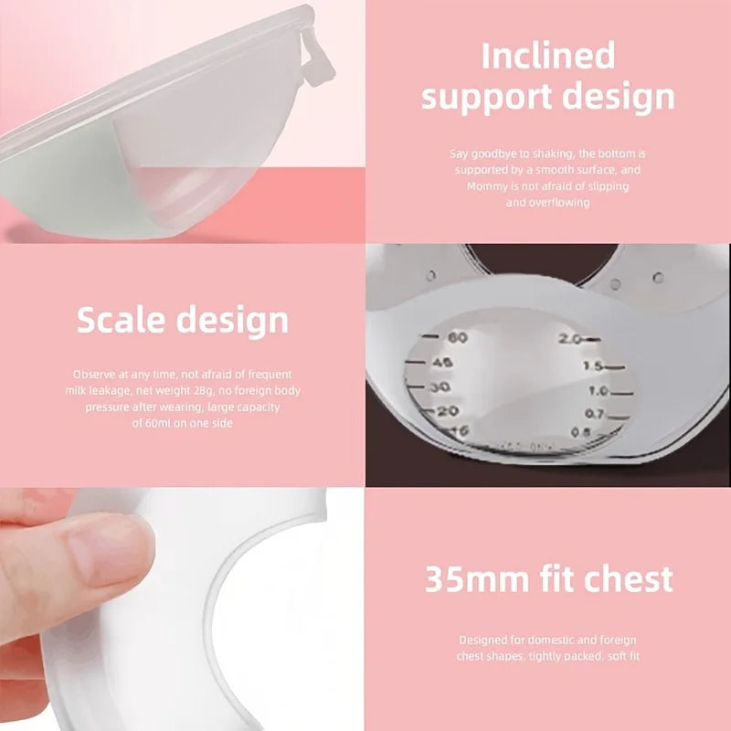 Silicone Breast Milk Collector