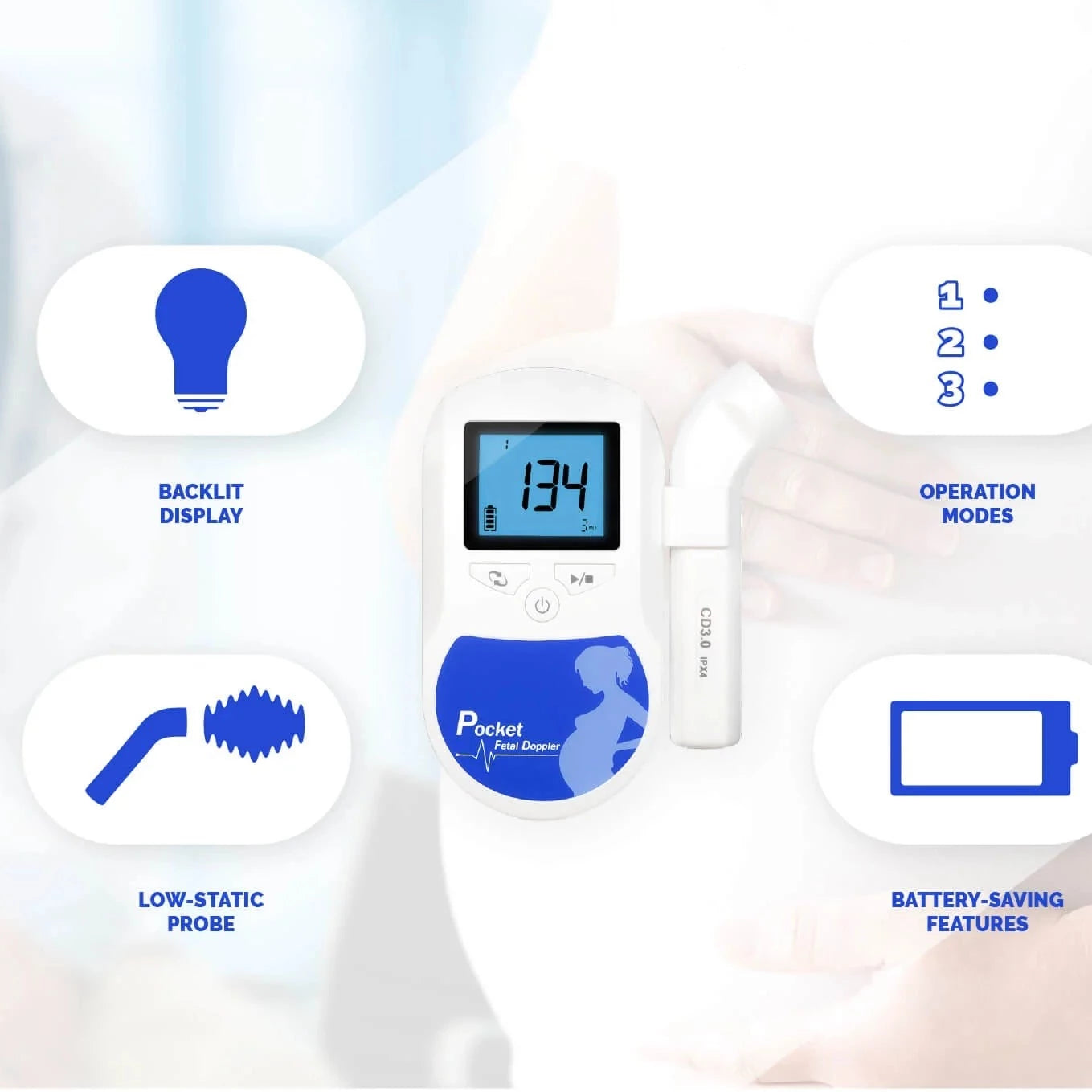 Baby Heartbeat Doppler